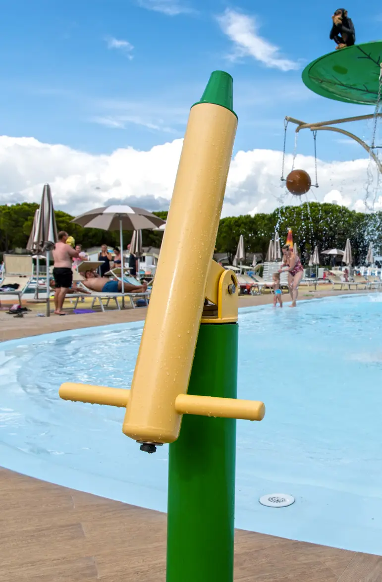 Cannone d'acqua c/pulsante